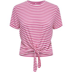 ONLY Shirt 'ONLBELIA'  fuchsia / wit