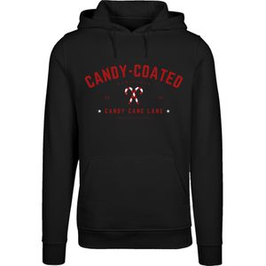 F4NT4STIC Sweatshirt 'Weihnachten Candy Coated Christmas'  rood / zwart / wit