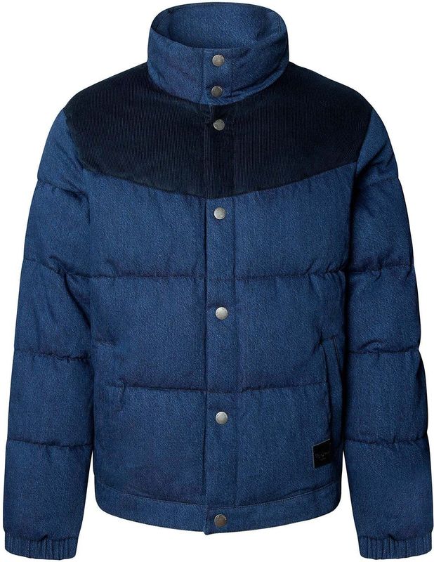 Pepe Jeans - Quilted Puffer - Spijkerjas - Blauw