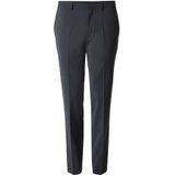 Slim fit pantalon van wolmix, model 'HESTEN'