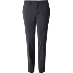 Slim fit pantalon van wolmix, model 'HESTEN'