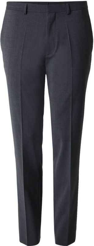 Slim fit pantalon van wolmix, model 'HESTEN'