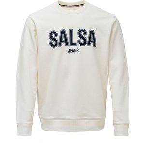 Salsa Jeans - French Terry - Sweatshirt - Normaal - Lange Mouw - 100% Katoen