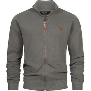 INDICODE JEANS Sweatvest 'Guadalupe'  grijs