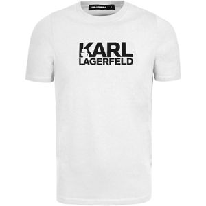 Karl Lagerfeld Shirt  zwart / wit