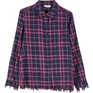 Camomilla Italia Blouse 'Chek'  navy / pink / wit