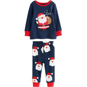 Next Nachtkledij  navy / lichtbruin / knalrood / wit