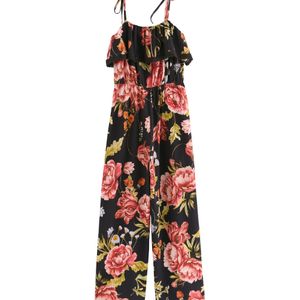 Next Jumpsuit  olijfgroen / rood / zwart / wit