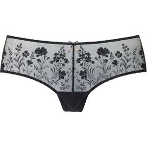 Uni-zwart - Strings - Katoen - Aansluitende Pasvorm