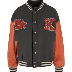 Karl Kani Tussenjas  oranje / zwart / wit