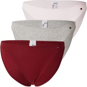 Tommy Hilfiger Underwear Slip  lichtgrijs / bordeaux / wit