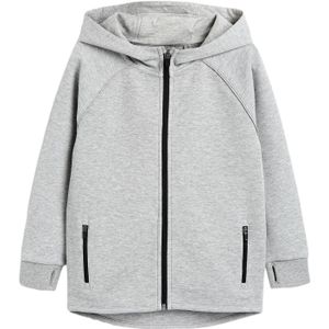 Next Sweatvest  grijs gemêleerd