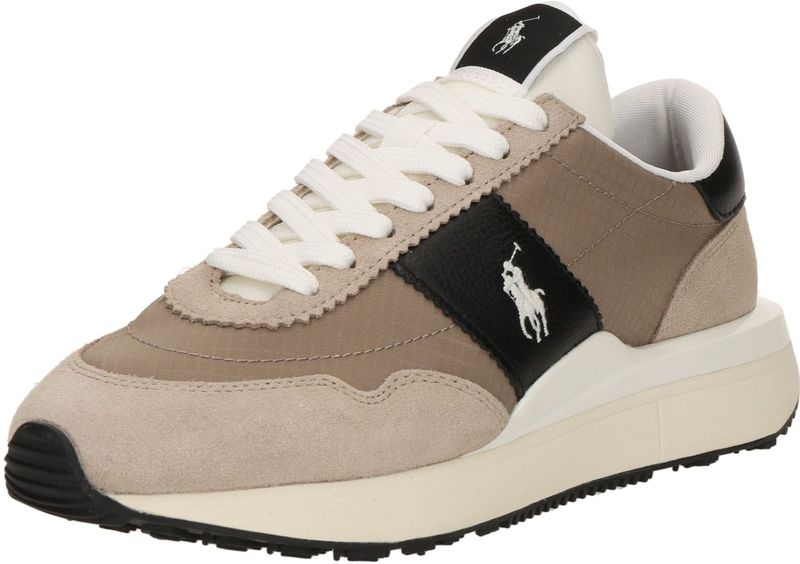 Polo Ralph Lauren - Train 89 - Leren Sportschoenen - Wit - Casual