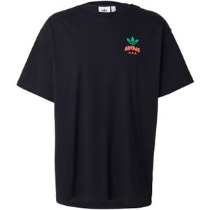 ADIDAS ORIGINALS - JALAPENO GFX - Shirt - Geel Groen Pasteloranje Zwart