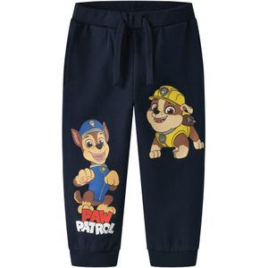 NAME IT Broek 'NMMJeep Paw'  blauw / donkerblauw / karamel / geel
