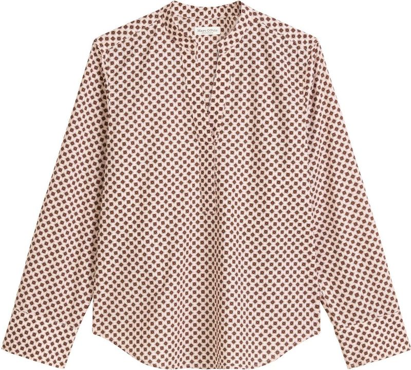 Marc O'Polo - Tuniekblouse - Puur Katoen - Regular Fit - Bloemen Motief