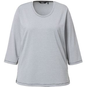 Ulla Popken Shirt  lichtgrijs / donkergrijs