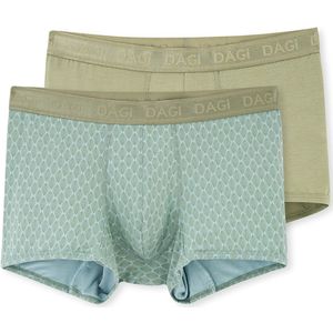 Dagi Boxershorts  lichtblauw / kaki