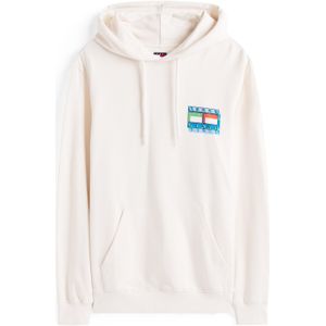 Tommy Jeans - Regular Fit Hoodie - Effen - Puur Katoen