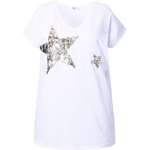 Angel of Style Shirt  zilver / wit