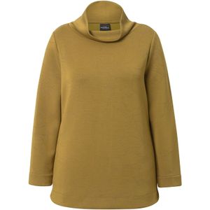 Ulla Popken Sweatshirt  mosterd