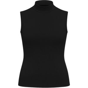 fashionshowcase Top 'HALFNECK'  zwart