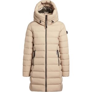 khujo Wintermantel 'Nekar'  beige / zwart