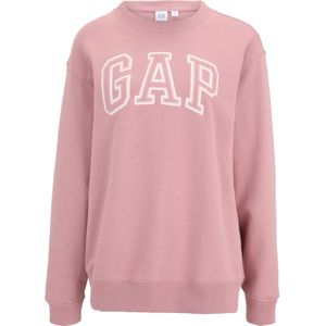 Gap Tall Sweatshirt 'HERITAGE'  rosa / wit