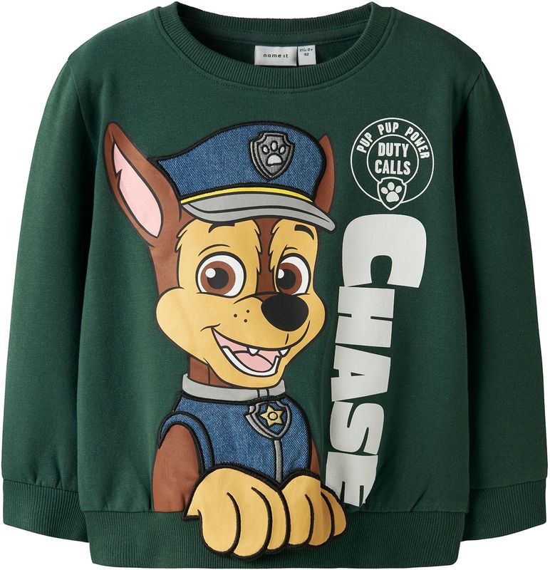 Paw Patrol - Sweatshirt - Geborstelde Sweatstof - Lange Mouwen - Regular Fit
