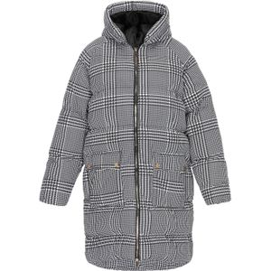 faina Tussenmantel  zwart / wit