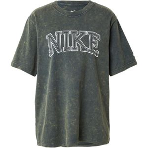 Nike Sportswear Shirt 'CLASSICS+'  petrol / wit