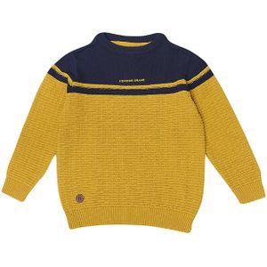 KOROSHI Trui  navy / mosterd