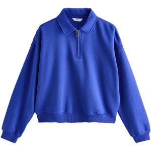 Next Sweatshirt 'Essential'  kobaltblauw