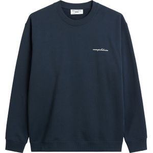 Marc O'Polo DENIM Sweatshirt  donkerblauw / wit