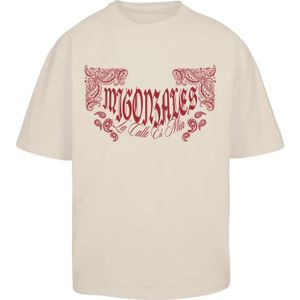 MJ Gonzales Shirt  sand / rood