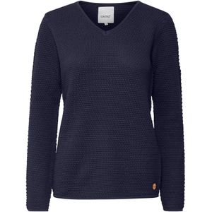 Oxmo Trui  blauw gemêleerd