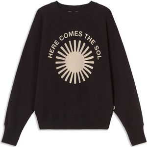 Thinking MU Sweatshirt 'Sol'  beige / zwart