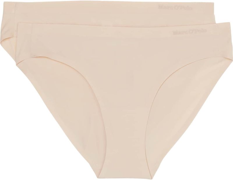 Marc O'Polo - Slim Fit Slip - Effen - Pak van 2 Paar