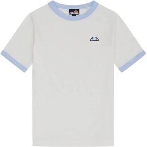 T-shirt - Offwhite - Katoen/Elastaan - Sportief