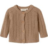 Gebreid Vest - Lange Mouwen - Regular Fit