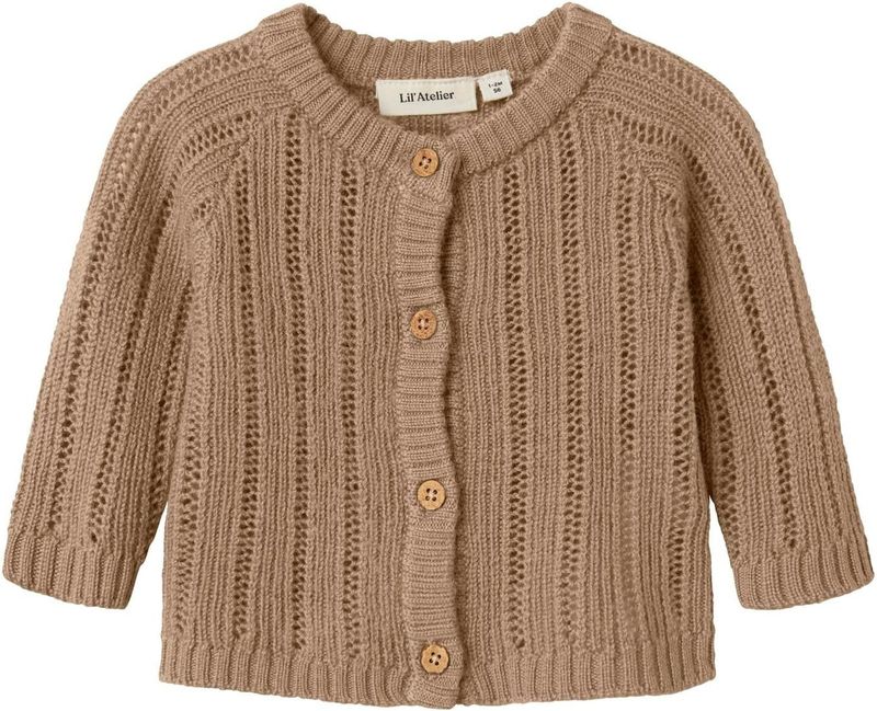 Gebreid Vest - Lange Mouwen - Regular Fit