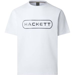 Hackett Essential Box Plus Size T-shirt Met Korte Mouwen