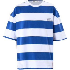 VAMOS CLO Shirt  blauw / wit