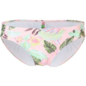 Look - Floral Bikinibroekje - Rosé - Polyamide - Machinewas
