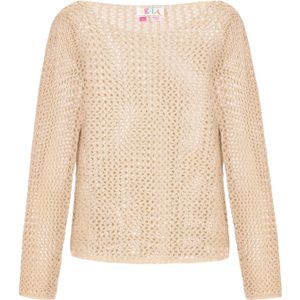 IZIA Trui 'Fashion Look'  camel