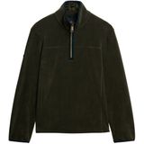 Superdry - Estate Half Zip Fleece - Trui - Zacht Fleece