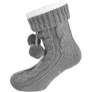 normani Sokken  grijs / wit