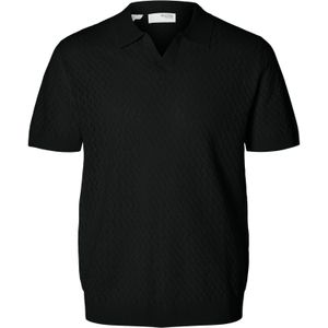 SELECTED HOMME - LINO - Poloshirt - Gehaakte Look