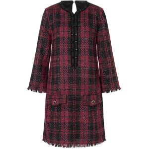 Ana Alcazar Jurk 'Abawa'  bordeaux / zwart