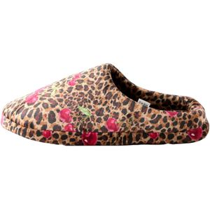 Next Huisschoenen  bruin / groen / pitaja roze